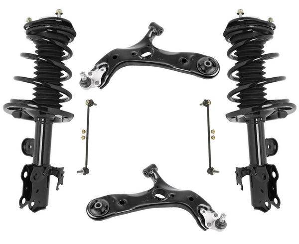 Front Complete Struts Lower Control Arms Ball Joints for Scion TC 2011-2016