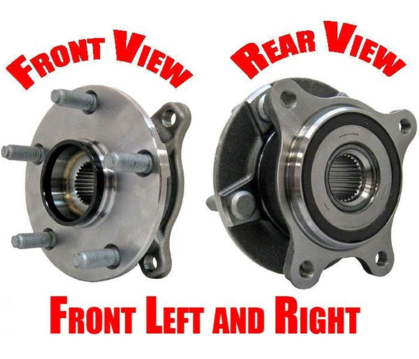 New Front Wheel Hub Bearings GS350 07-16 IS250 06-15 IS350 11-16 All Wheel Drive
