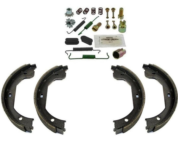 Emergency Parking Brake Shoe Set With Springs Brake B877 For 05-10 Ford Escape