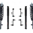 Front Complete Struts Rear Shock & Front & Rear Links for Mazda 6 V6 3.7L 09-13