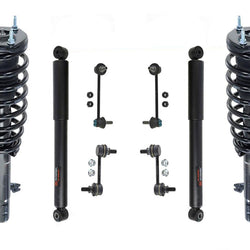 Front Complete Struts Rear Shock & Front & Rear Links for Mazda 6 V6 3.7L 09-13