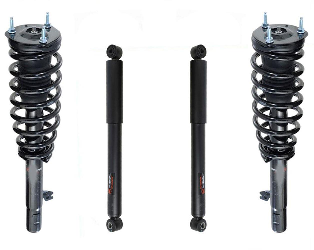 Front Complete Struts Assembly & Rear Shock Absorber For Mazda 6 2.5L 4Cyl 09-13