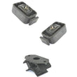 Fits GEO TRACKER 89-90 1.6L Engine & Transmission Motor Mounts 3pc Kit