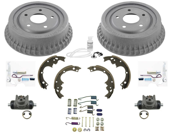 For 89-91 GMC S10 Rear Wheel Drive Pick Up Brake Drum Cy Springs Wheel Adjust 9p