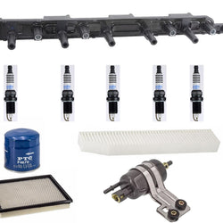 For 03-04 4.0L Jeep Grand Cherokee Ignition Coil Pack Plugs 56041476AB 11pc
