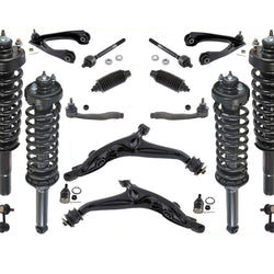 Front & Rear Struts Control Arms Tie Rods Links 18 Pcs for Honda CR-V 1997-2001