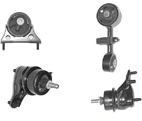 Soportes de transmisión del motor para Toyota Highlander 2.4L con tracción total 2001-2003