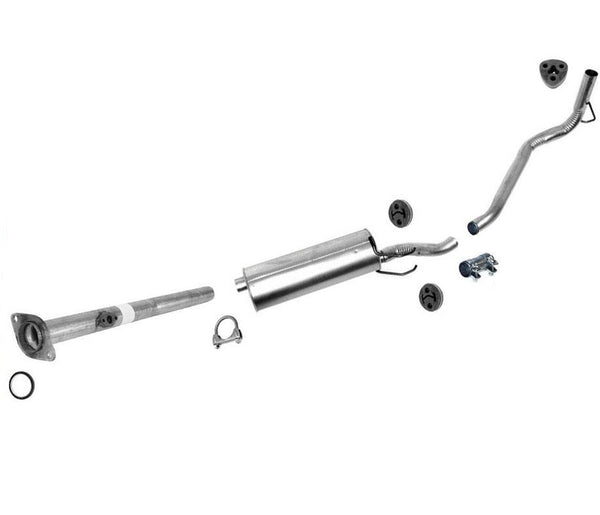 For 99-00 Toyota Tacoma With California Emissions 2.4 2.7 Muffler Exhaust System