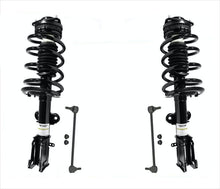 Soportes de resorte helicoidal del puntal delantero para Dodge Grand Caravan 08-19 Enlaces de barra estabilizadora 4 piezas