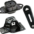 New Engine Mounts and Transmission Mount Kit 3Pc for Nissan Versa 1.6L 2007-2011