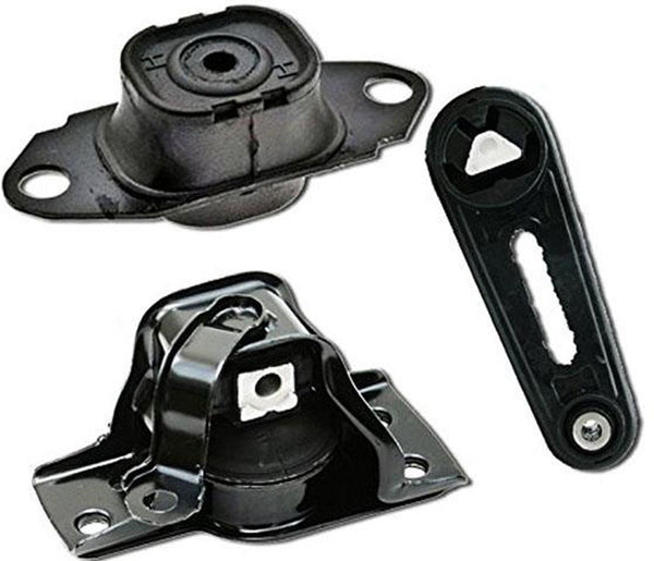 New Engine Mounts and Transmission Mount Kit 3Pc for Nissan Versa 1.6L 2007-2011