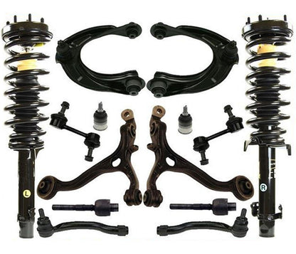 Front Spring Struts Control Arms Tie Rods Ball Joints For Accord 2.4L 14Pc
