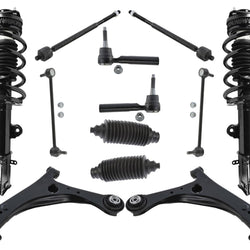 Para Dodge Grand Caravan 08-2010 Kit de chasis de brazos de control inferiores izquierdo y derecho, 12 piezas