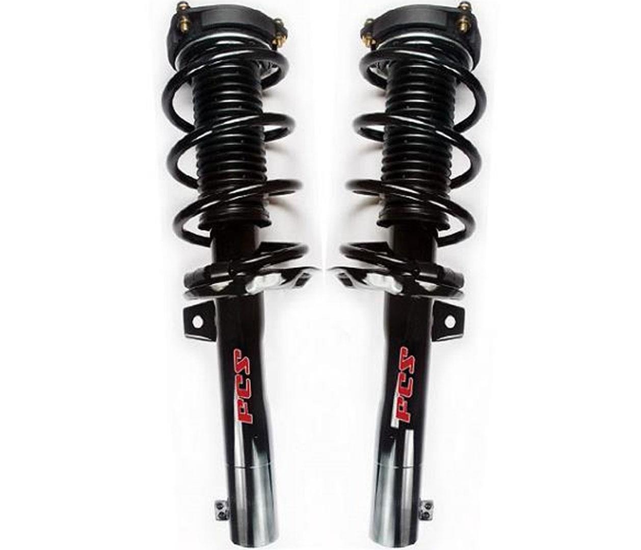 Puntales de resorte helicoidales delanteros completos para Audi A3 y A3 Quattro 06-12, 2 piezas