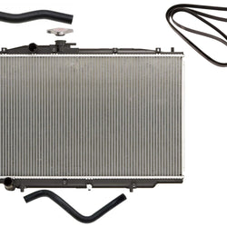 Nueva fuga de radiador de ajuste directo probada para 04-06 Acura TL 3.2L REF 19010-RDAA52 5p