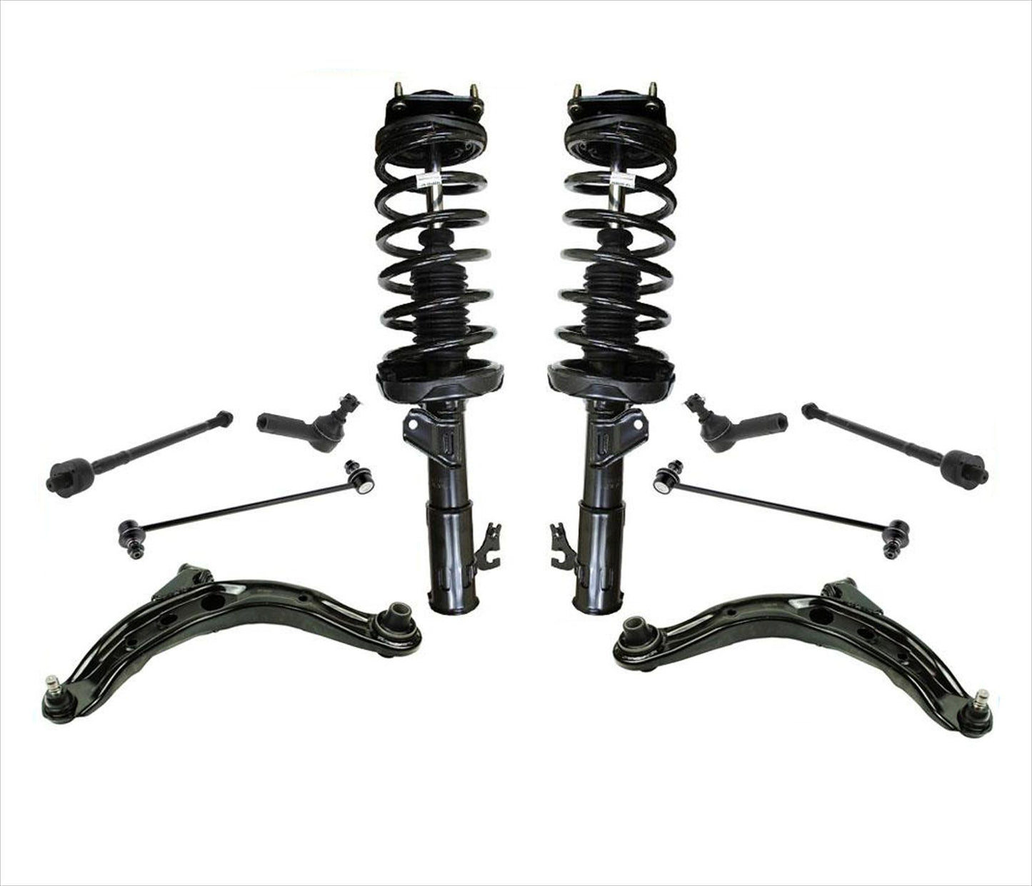 Front Suspension and Steering Chassis 10pc Kit for Mazda MVP 2001-2006