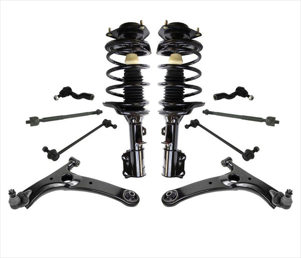 Front Complete Struts Control Arms Tie Rods & Links For Toyota Celica GT 2000-05