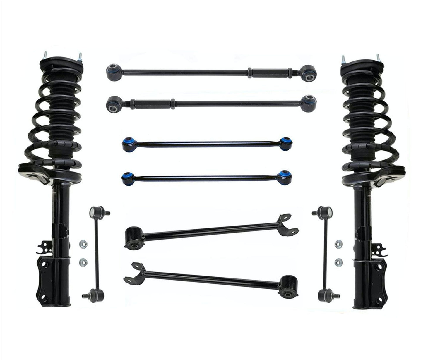 Parte trasera del coche, 6 brazos de control, eslabones y puntales para Lexus ES300 97-01, 10 unidades