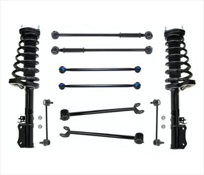 Rear of Car Control Arms Links & Coil Spring Struts fits for 97-01 Lexus ES300 - Photo 1