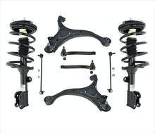 Front Struts Control Arms Tie Rods Links For 07-09 Santa Fe Automatic Trans