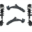 Front Complete Struts Lower Control Arms With Ball Joints For 11-14 Ford Edge