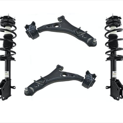 Front Complete Struts Lower Control Arms With Ball Joints For 11-14 Ford Edge