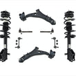 Puntales delanteros, brazos de control inferiores, varillas de amarre, enlaces, Kit de 8 piezas para Ford Edge 11-14