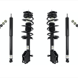Front Complete Struts & Rear Shocks For 11-14 Ford Edge & 11-14 Lincoln MKX
