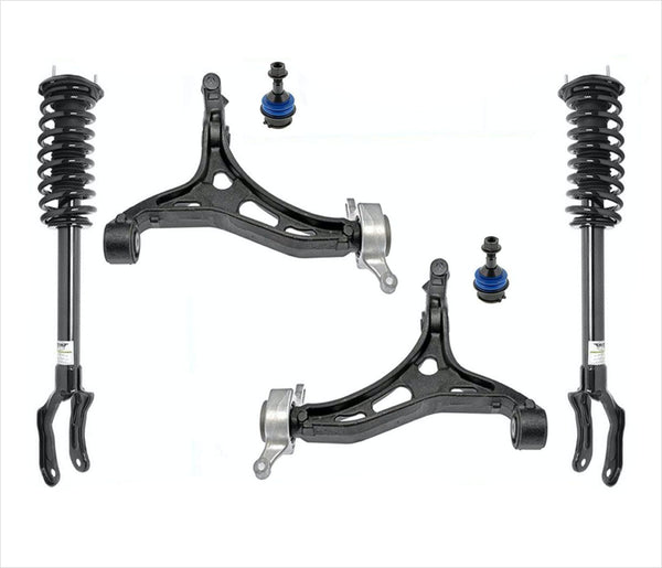 Front Complete Struts Lower Control Arms & Ball Joints For 11-15 Dodge Durango