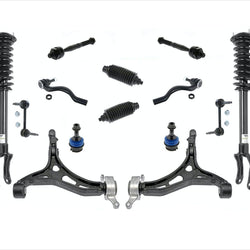14 Pcs Front Struts Lower Arms Ball Joints Tie Rods & Links 11-15 Grand Cherokee