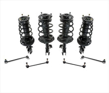8 piezas Kt Sway Links + puntales de resorte helicoidales completos para Toyota Camry SE 3.5 07-11