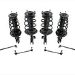 8Pc Kt Sway Links + Complete Coil Spring Struts for Toyota Camry SE 3.5 07-11