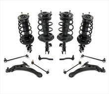 Brazos de control Kt de 12 piezas, puntales de resorte helicoidales completos para Toyota Camry SE 3.5 07-11