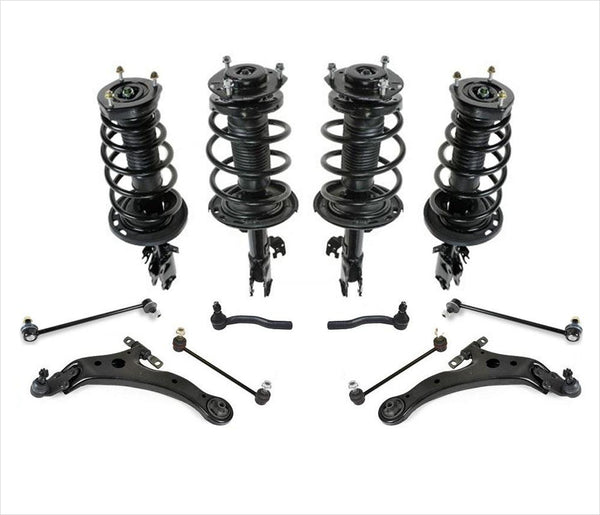 12pc Kt Control Arms Complete Coil Spring Struts for Toyota Camry SE 3.5 07-11