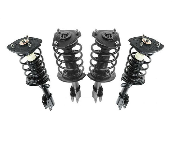 (4) 100% New Complete Coil Spring Struts for 16 Inch Rim Base 04-08 Grand Prix