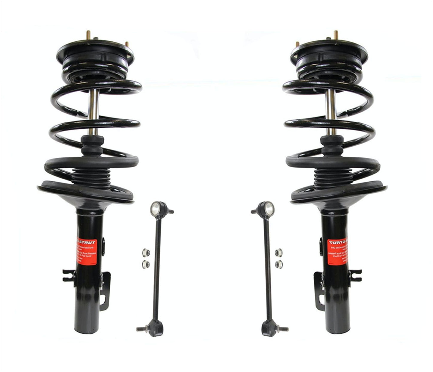 Front Complete Struts & Links for 05-07 Ford Five Hundred All Wheel Drive