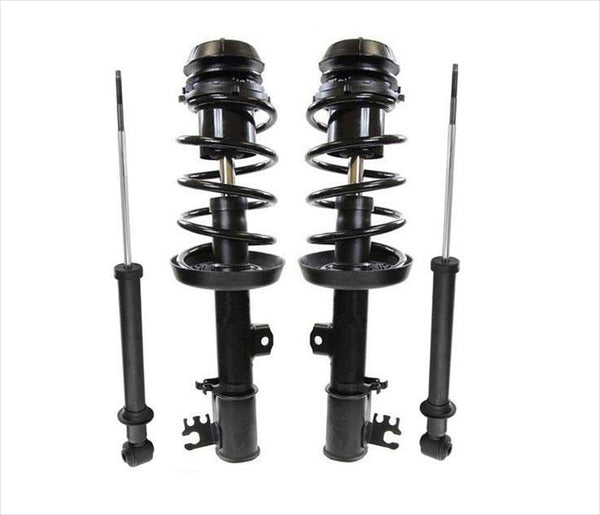 100% New FRT Complete Coil Spring Struts + Rr Shocks V6 3.0L 01-05 Saturn L300