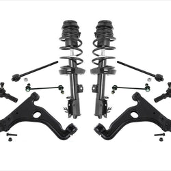 100% New FRONT Complete Coil Spring Struts Fits For V6 3.0L LW300 01-2003 Saturn