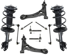 Brazos de control de puntales delanteros completos, rótulas, 10 piezas, para Toyota Prius 04-2009