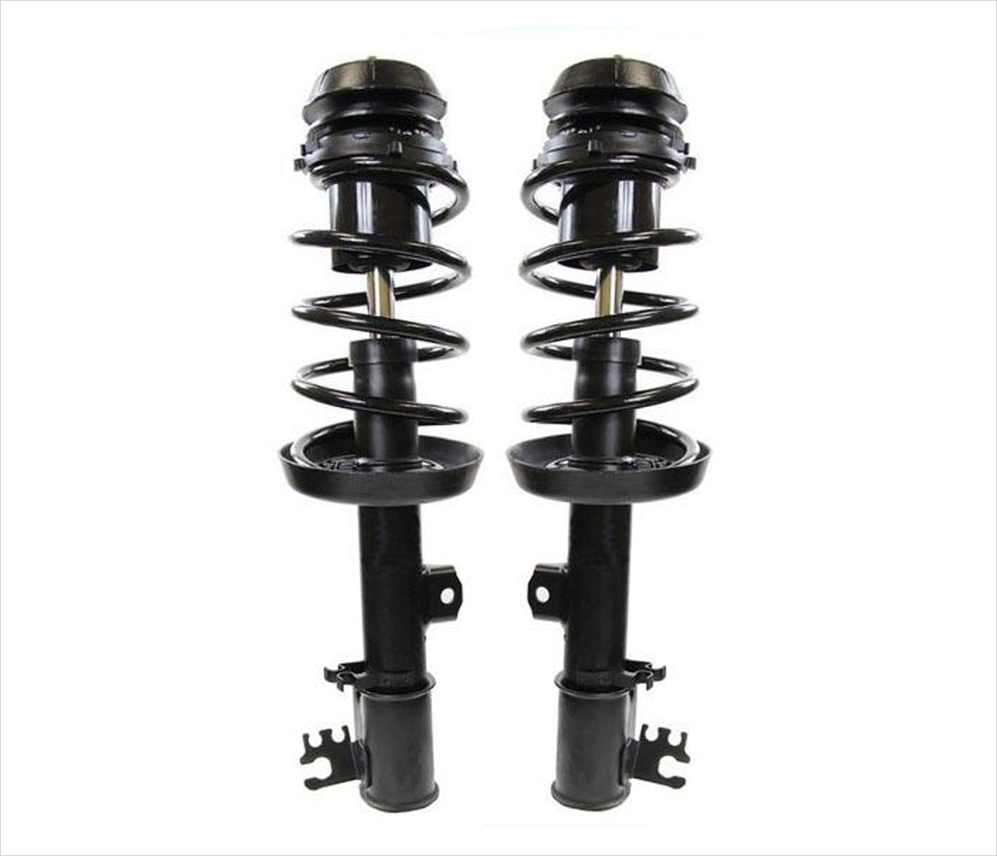 (2) 100% New FRONT Complete Coil Spring Struts V6 3.0L 01-05 Saturn L300