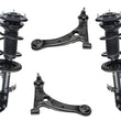 Front Complete Struts & Lower Control Arms & Ball Joints For Toyota Prius 04-09