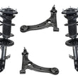 Front Complete Struts & Lower Control Arms & Ball Joints For Toyota Prius 04-08