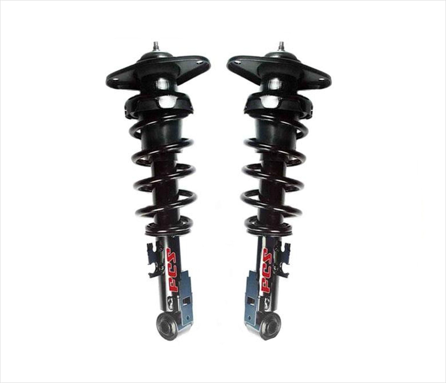 (2) Puntales de resorte helicoidales completos R 100% nuevos para el modelo base 1.6L Mini Cooper 07-14