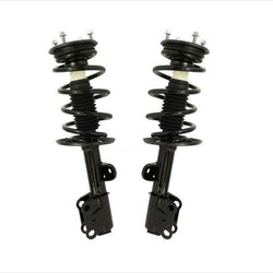 100% New FRONT Left & Right Complete Coil Spring Struts For 2013-2018 Ford Flex