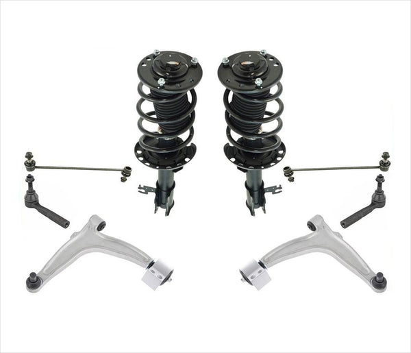 Control Arms Complete Coil Spring Struts For 04-05 SAAB 9-3 2.0L Turbo Only 8pc