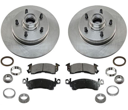 Rodamientos de pastillas de rotor de freno delantero para Chevrolet Astro Van 85-89 tracción trasera