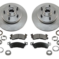 Front Brake Rotor Pads Bearings for Chevrolet Astro Van 85-89 Rear Wheel Drive