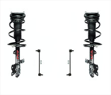 Conjunto de puntal de resortes delantero completo y eslabones de barra estabilizadora delantera para PRIUS 04-09