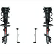 Front Complete Springs Strut Assembly & Front Sway Bar Links Fits PRIUS 04-09