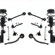 Front Complete Struts Control Arms Tie Rods & Links For 2000-2006 BMW X5